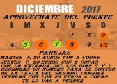 Jueves 7 Puente de Diciembre