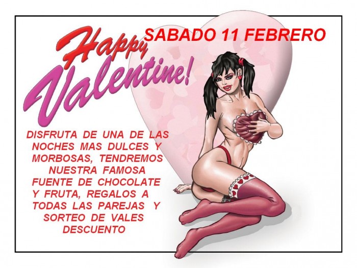San Valentin  Sabado 11 Febrero