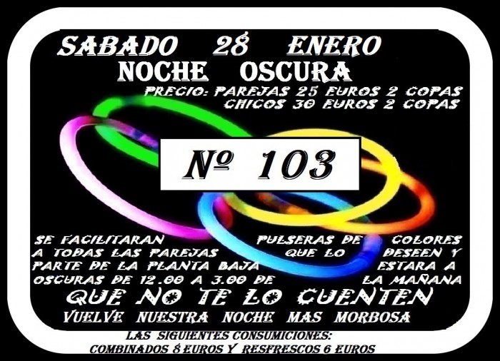 NOCHE OSCURA Nº 103