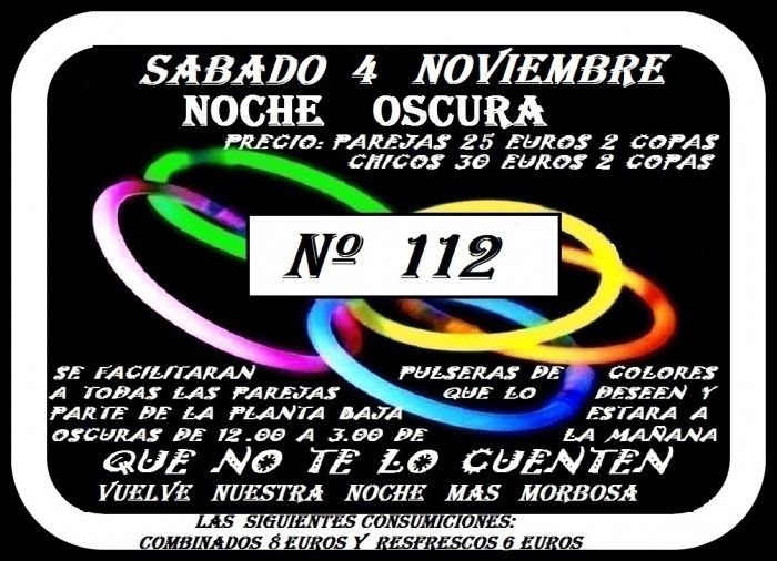 NOCHE OSCURA  Nº112