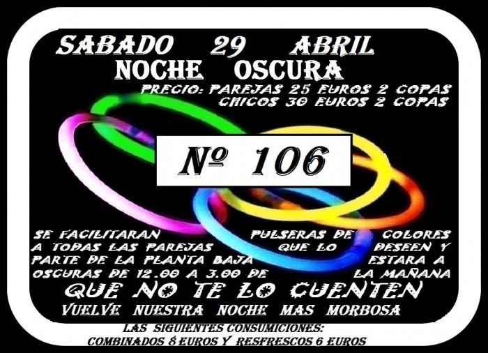 NOCHE OSCURA Nº 106