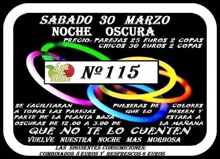 NOCHE OSCURA  Nº115