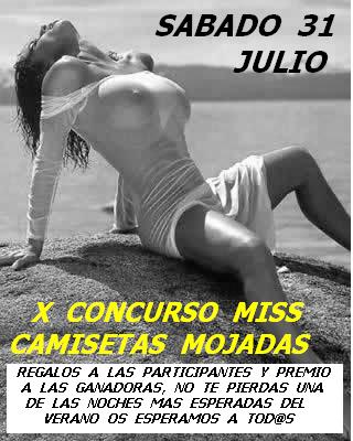 X Concurso Miss Camisetas Mojadas