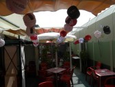 <p>Pub Eva y Adan Montando la feria</p>