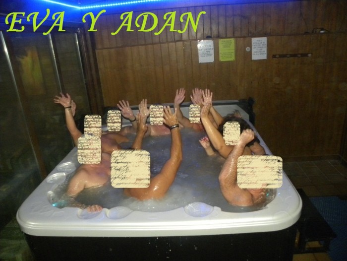 Cena y baño