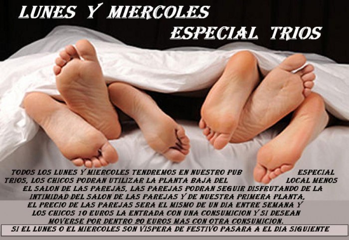 Lunes y Miercoles Especial Trios